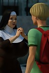 lilys primeira dia como um freira