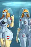 روبو الممرضات الطبية التجربة